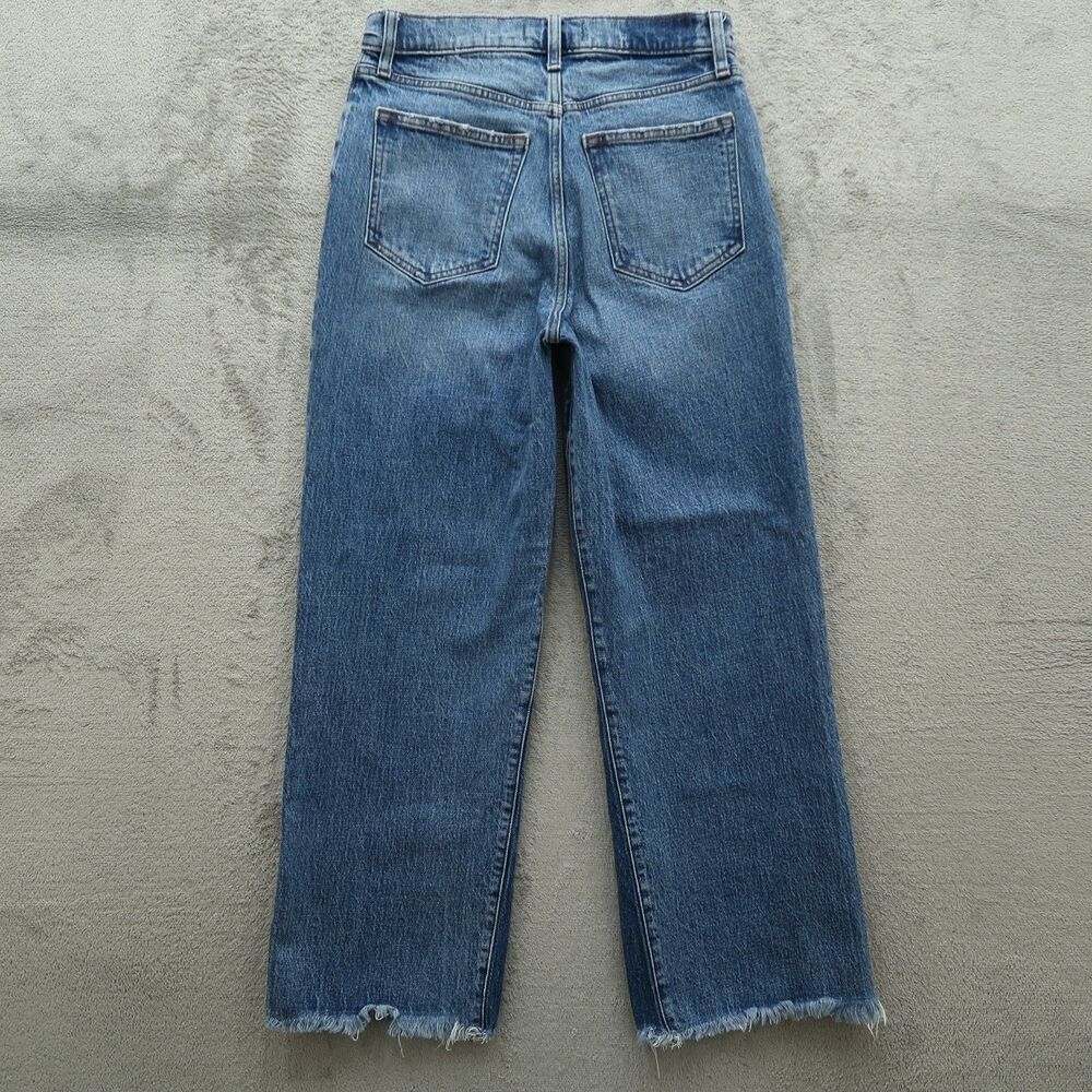 Abercrombie & Fitch Blue Wide Leg Jeans - Picture 13 of 16